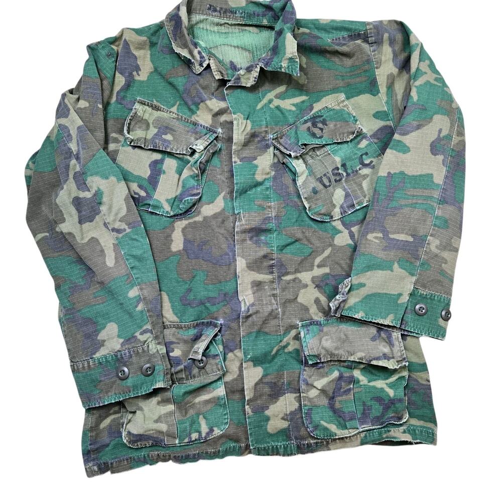 Vintage Camo Vietnam?? Jungle Jacket. Read
